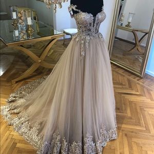 CUSTOM MADE COUTURE DRESS from Istanbul, Turkey